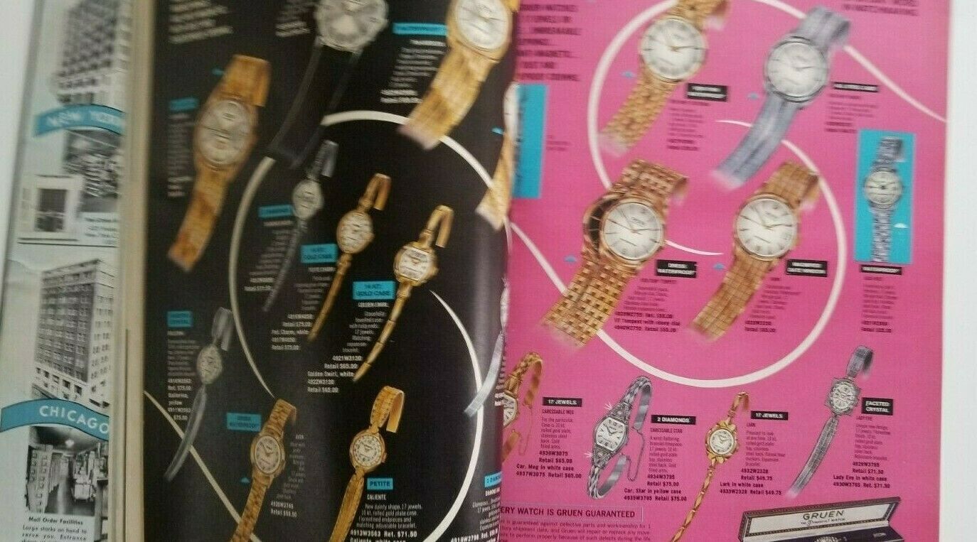 VTG Bennett Brothers Blue Book Of Quality Merchandise 1966 Fine Jewelry Watches