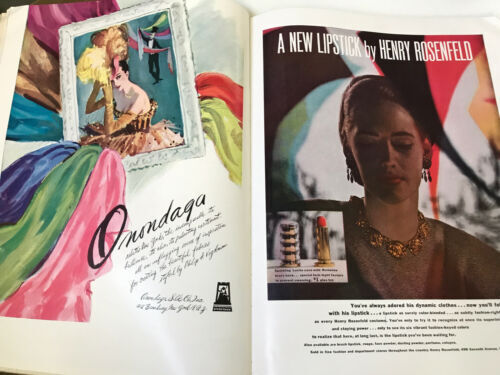 VTG Magazine Golden Anniversary of Fashion NYC 1898-1948 Jubilee Vertes Lithos