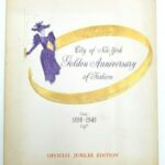 VTG Magazine Golden Anniversary of Fashion NYC 1898-1948 Jubilee Vertes Lithos