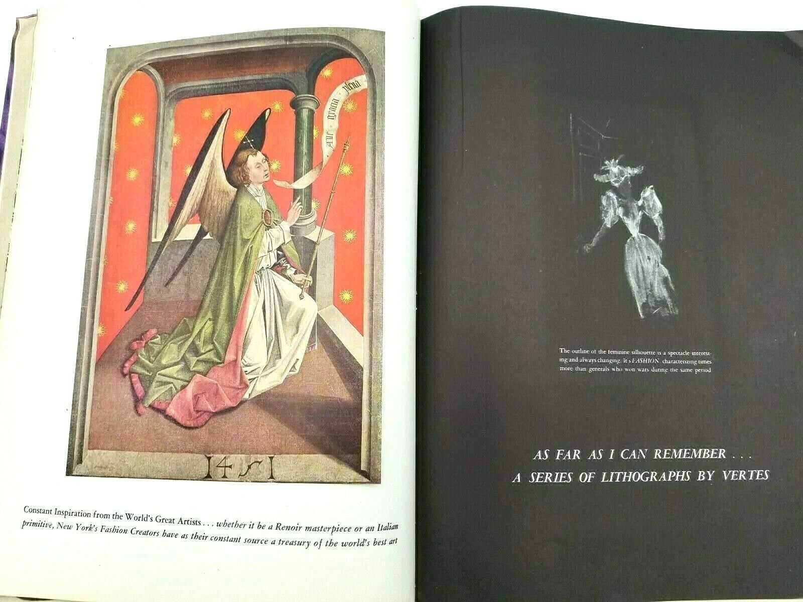 VTG Magazine Golden Anniversary of Fashion NYC 1898-1948 Jubilee Vertes Lithos