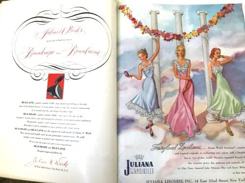 Vintage Fashion Magazine The Golden Anniversary of Fashion NYC 1898-1948